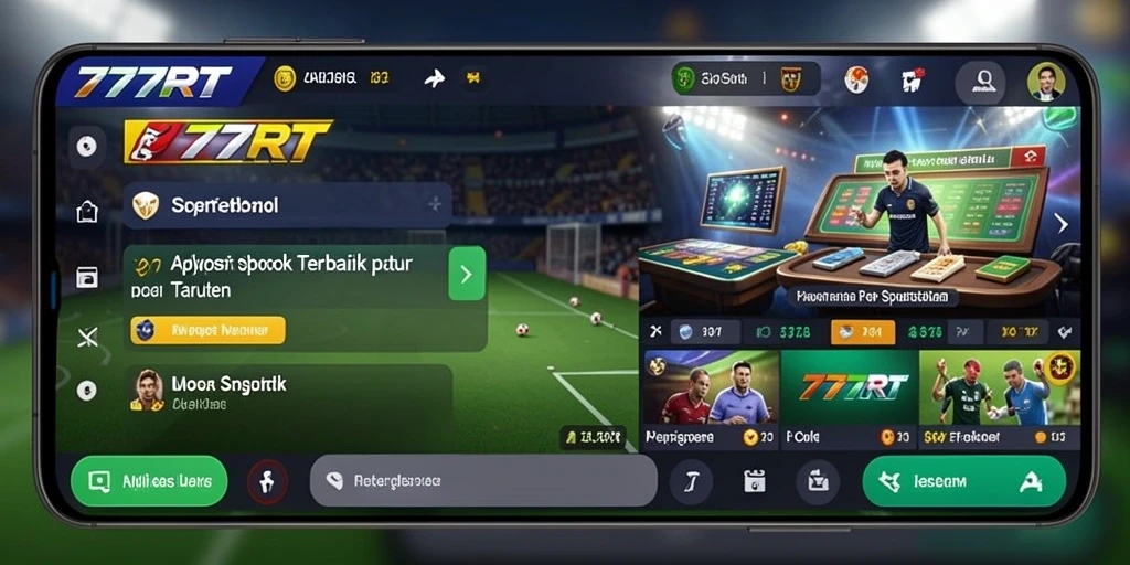 Tampilan menarik dan gameplay seru dari 777RT.