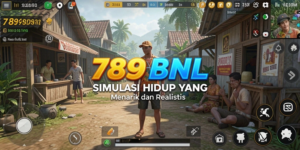 Tangkapan layar utama 789BNL menampilkan gameplay simulasi yang seru.