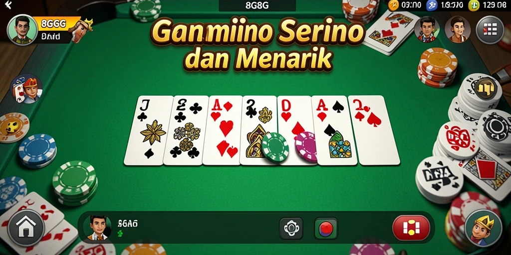 Gameplay seru dan menantang dalam 8G8G.