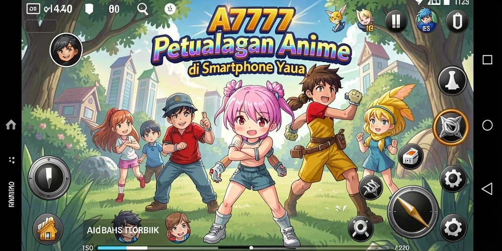 Tampilan gameplay A7777 yang menakjubkan dan penuh warna.