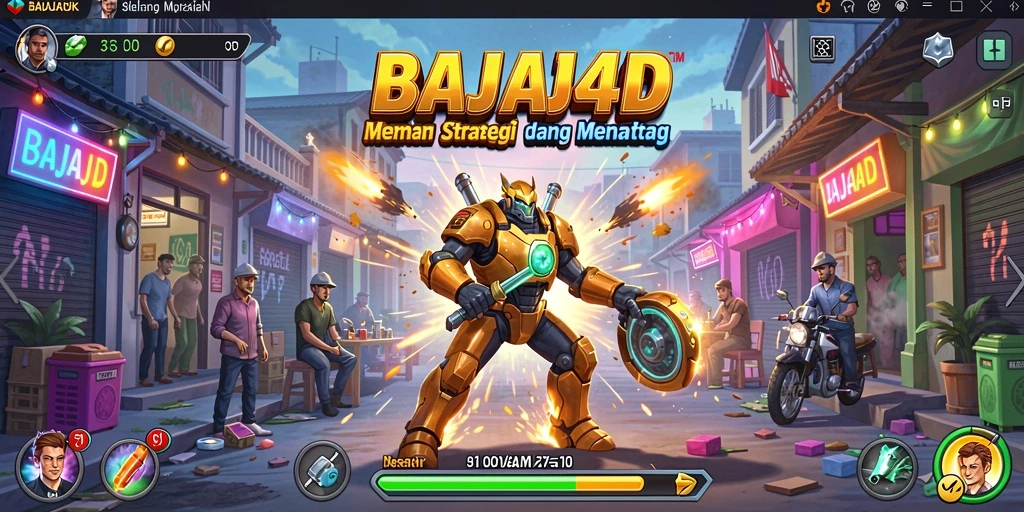 Tampilan gameplay menarik dari BAJAJ4D dengan grafis yang menawan.