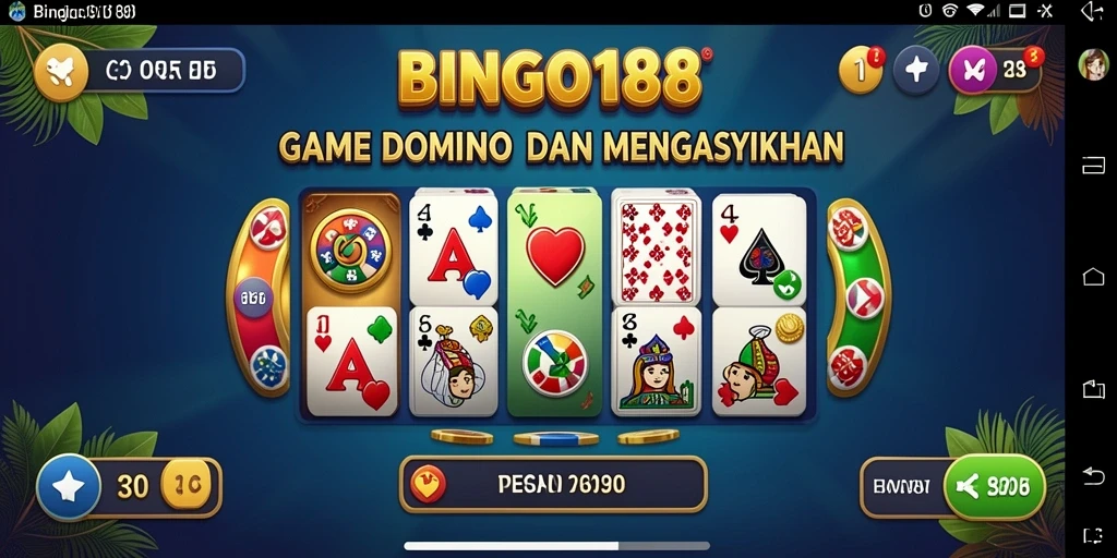 Tampilan menarik dari gameplay BINGO188 yang seru.
