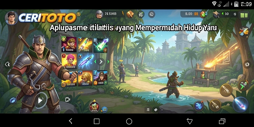 Tangkapan layar CERITOTO menampilkan antarmuka aplikasi utilitas yang sederhana dan mudah digunakan.