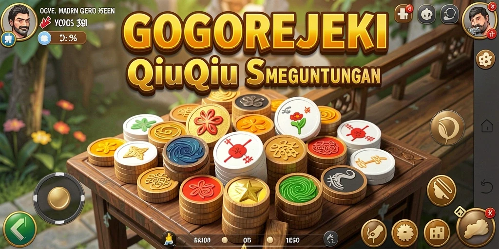 Tampilan gameplay QiuQiu yang menarik dengan fitur interaktif.