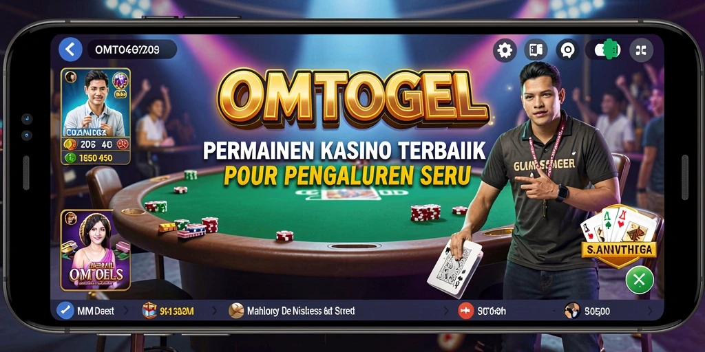 Gambaran gameplay seru OMTOGEL dalam permainan Kasino.