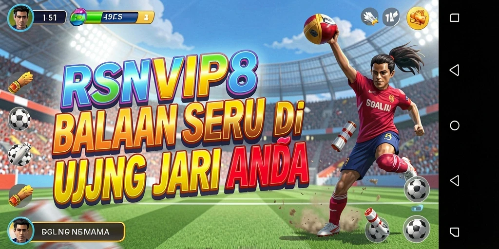 Tampilan menarik dari gameplay balap seru RSNVIP8.