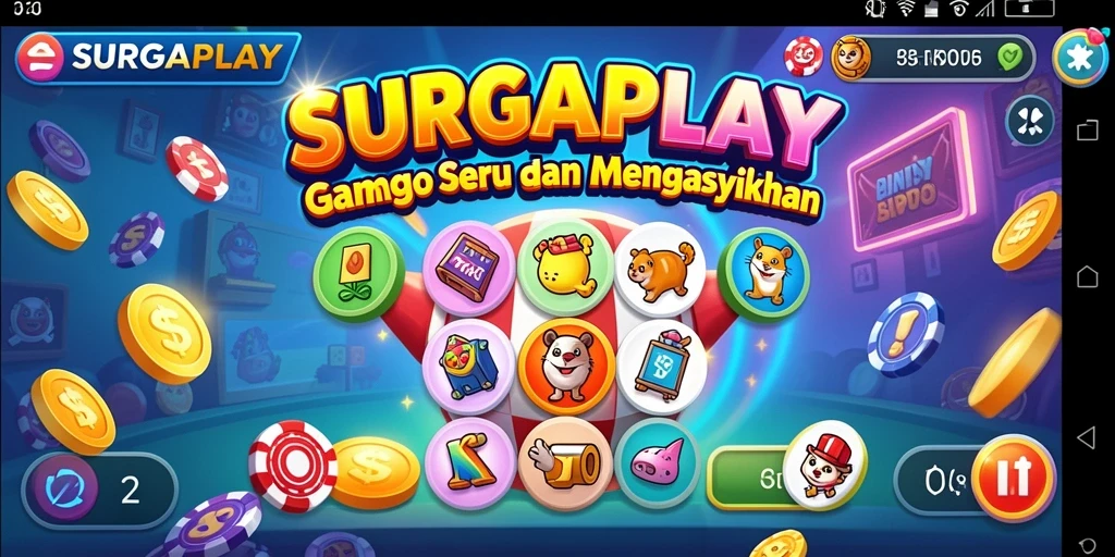 Tampilan seru gameplay Bingo di SURGAPLAY.