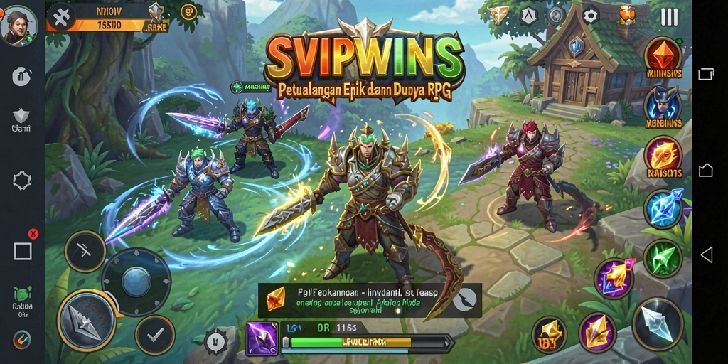 Tampak seru! Lihat interaksi gameplay RPG di SVIPWINS.