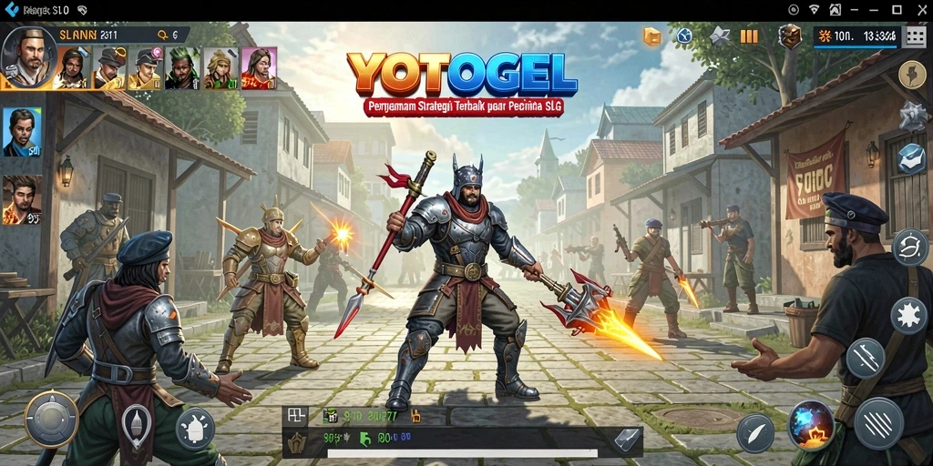 Tampilan gameplay yang menampilkan strategi mendalam YOTOGEL.